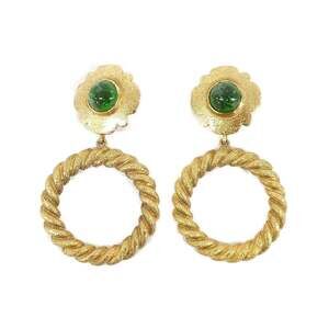 Chanel Clip-On Earrings Gold- #246634C16B